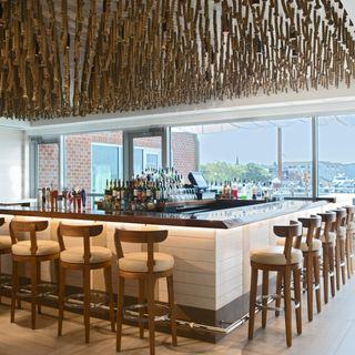 Skiff Bar at the Marriott Newport Rhode Island