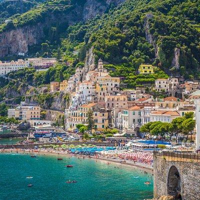 Sorrento, Positano, and Amalfi Day Trip from Naples with Pick Up