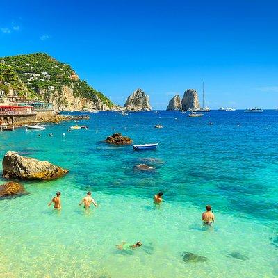 Day Tour of Capri Island from Naples with Ferry Tickets