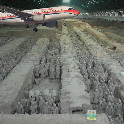 One Day Xian Terracotta Warriors Tour from Beijing Including Round Trip Airfares