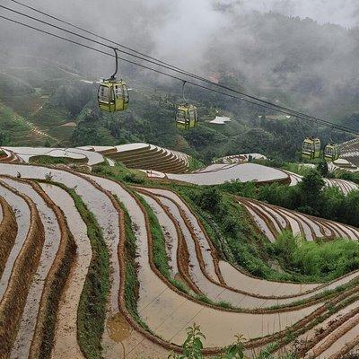 Longji Rice Terraces with the Dazhai Cable Car Private Day Tour