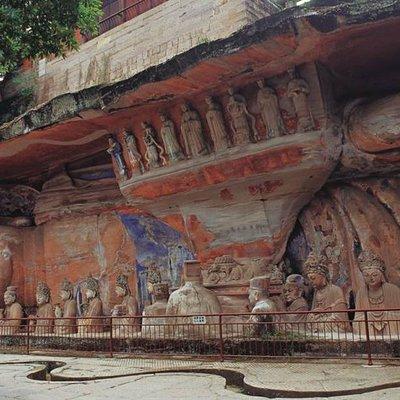 1-Day Chongqing Dazu Rock Carvings Private Tour With the Lunch