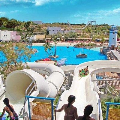 Skip the Line: Aqua Natura Water Park Admission Ticket in Benidorm