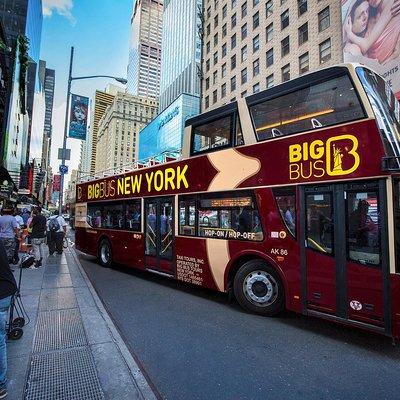 Big Bus New York: Hop-On Hop-Off Sightseeing Tour by Open-top Bus