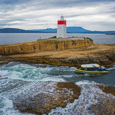 Hobart Sightseeing Cruise including Iron Pot Lighthouse