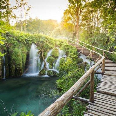 Plitvice Lakes Day Trip including Entrance from Istria