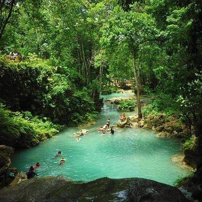 Chuck Norris Secret Falls and Dunn's River Falls