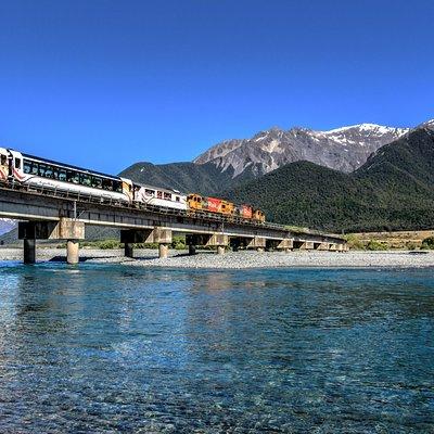 TranzAlpine Train Journey: Christchurch to Greymouth