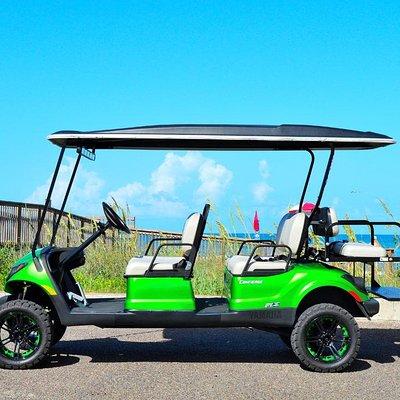 4-Hour Golf Cart Rental in South Padre Island for 6 Passengers