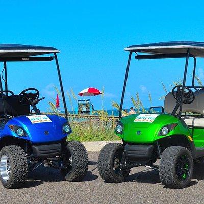 4-Hour Golf Cart Rental in South Padre Island for 4 Passengers