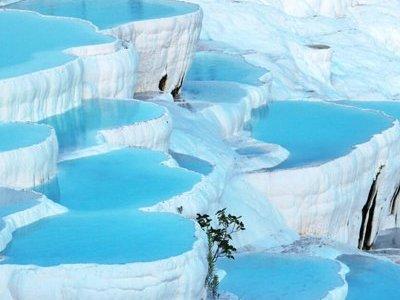 Pamukkale Hierapolis and Cleopatra's Pool Tour with lunch from Antalya 