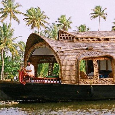 Kochi Private Tour: Overnight Alleppey Backwaters Houseboat Cruise