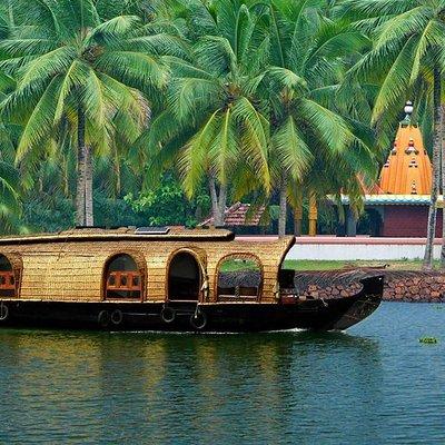 Kochi Private Tour: Kerala Backwater Houseboat Day Cruise in Aleppey