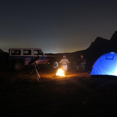 Mleiha Overnight Camp- Panoramic Lounge 