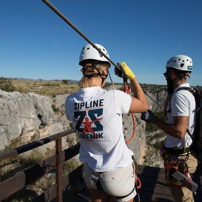  Krka National Park & Zipline Šibenik - Čikola Canyon