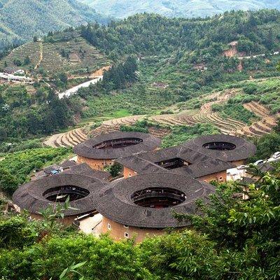 Private Day Tour To Tianluokeng Tulou from Xiamen Including Lunch