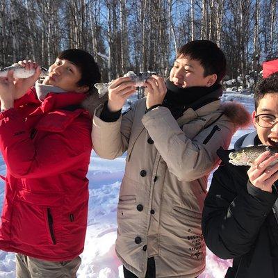 Quick and Easy Ice Fishing at Chena Lake