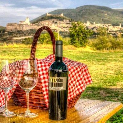 Pic nic Deluxe Assisi for 2 and wine tasting 5 wines