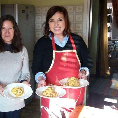 Pasta mama, Home cooking lessons at Grazia's house