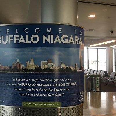 Shared Airport Transfer: Buffalo Niagara International Airport to Niagara Falls NY