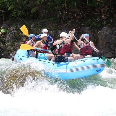 Upper Balsa River White Water Rafting Class 3/4 in Costa Rica