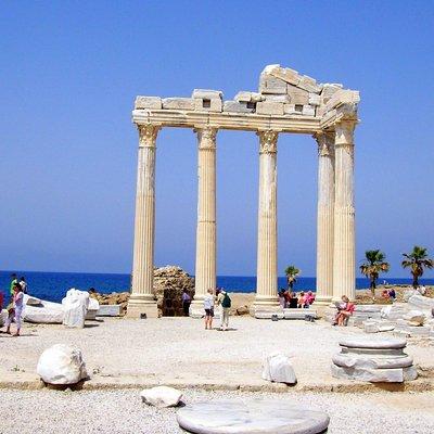 Ancient City Perge, Aspendos, Temple of Apollo & Waterfalls Tour