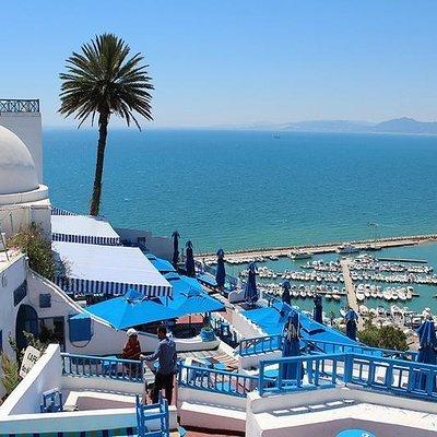 1 day excursion Tunis Sidi Bousaid Carthage departure from Sousse