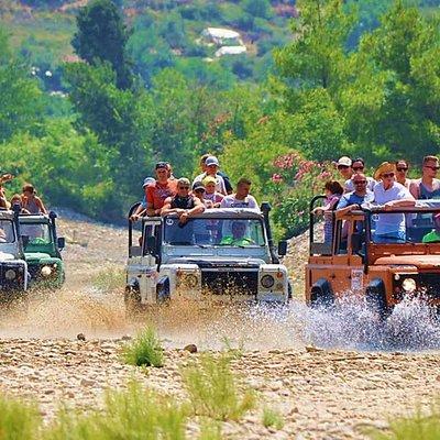 Alanya Jeep Safari with Dim River Lunch and Dim Cave