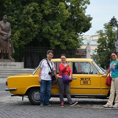 Private Tour: Warsaw City Sightseeing by Retro Fiat