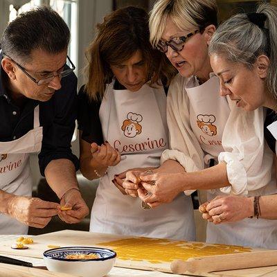 Cesarine: Small group Pasta and Tiramisu class in Bologna