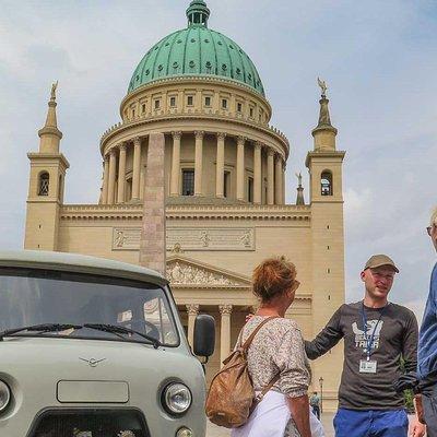 Private Potsdam City Tour in an authentic vintage van