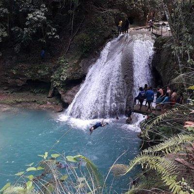 Ocho Rios Blue Hole and Dunn's River Falls Tour