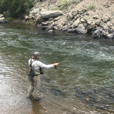 Half Day Fly Fishing Lesson on Clear Creek near Denver