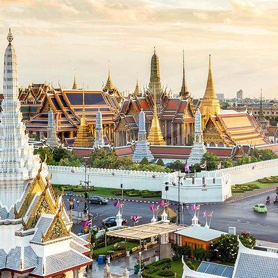 Bangkok Royal Road - Top 3 Major Monuments (Grand Palace, Wat Pho, Wat arun)