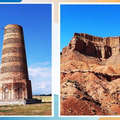 Burana Tower and Konorchek Canyons