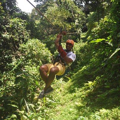 Zip Line, Rappel, Hiking La Carpintera Tour in San Jose