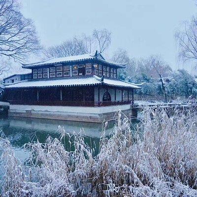 Private Tour of Suzhou Museum, Humble Administrator's Garden and Pingjiang Road