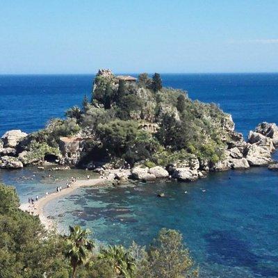 Taormina and Castelmola tour from Messina harbour