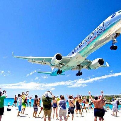 Maho Beach Extreme Jet Blast