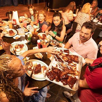 All You Can Eat BBQ Dinner and Show at Tropical Isle with Sightseeing Cruise