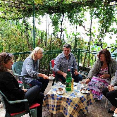 Unique lunch experience with locals in high hills above Budva!