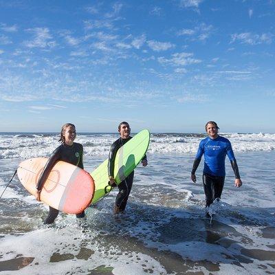 Private Surf Lesson with Instructor, Board, & Wetsuit