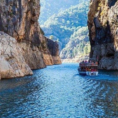 5-Hour Boat Tour in Green Canyon (From Side, Belek, Alanya)