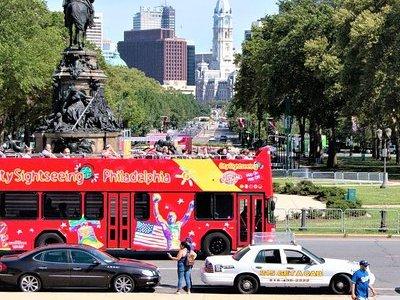 Double Decker Hop-On Hop-Off City Sightseeing Philadelphia (1, 2, or 3-Day)