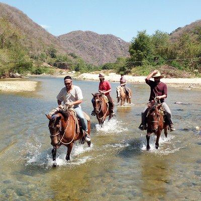 Caballos y Aguas Termales