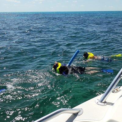 Coral Reef Private Snorkel tour out to John Pennekamp Coral Reef State Park 