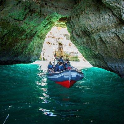 Albufeira: Dolphins and Caves Private Tour