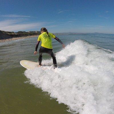 2 peoples Personal Surf Lesson in Biarritz