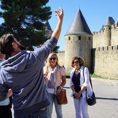 Private guided tour of the city of Carcassonne