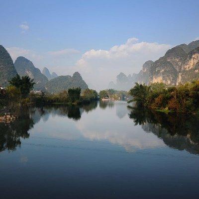 Private Day Tour in Yangshuo: Biking, Moon Hill, Xingping River Boat, and Lunch